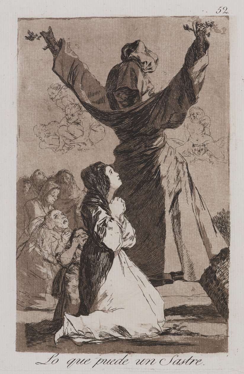 What a Tailor Can Do! by Francisco de Goya
