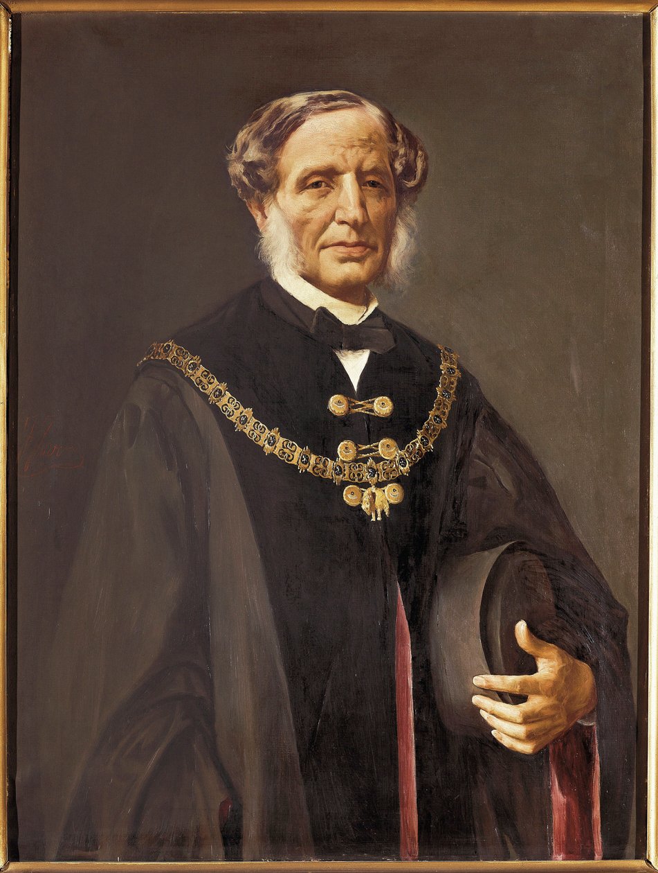 Portrait of Spanish Politician Manuel Seijas Lozano by Francisco Jover y Casanova