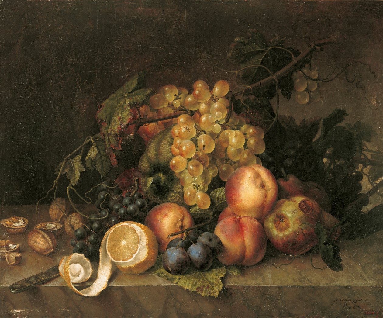 Still Life by Francisco Lacoma y Fontanet