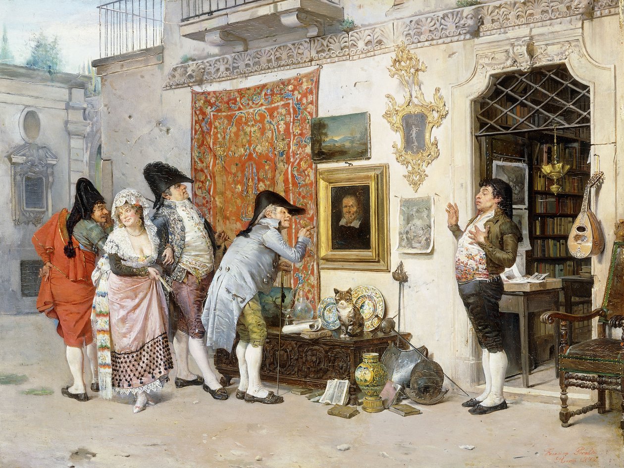 The Antiquarian by Francisco Peralta del Campo