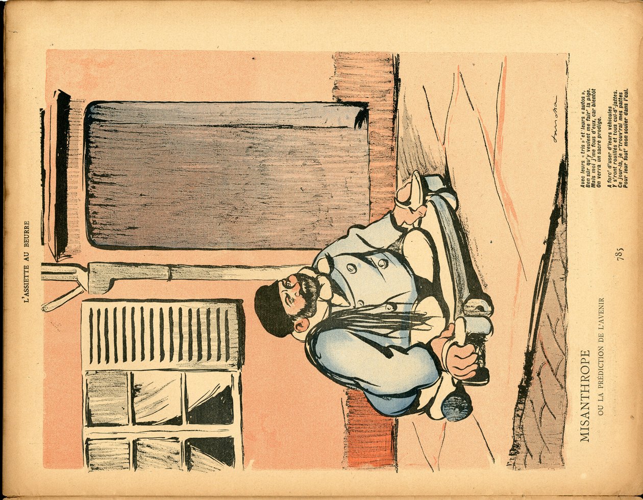 The Butter Plate, number 47, Satirical in Colours by Francisco Sancha y Lengo