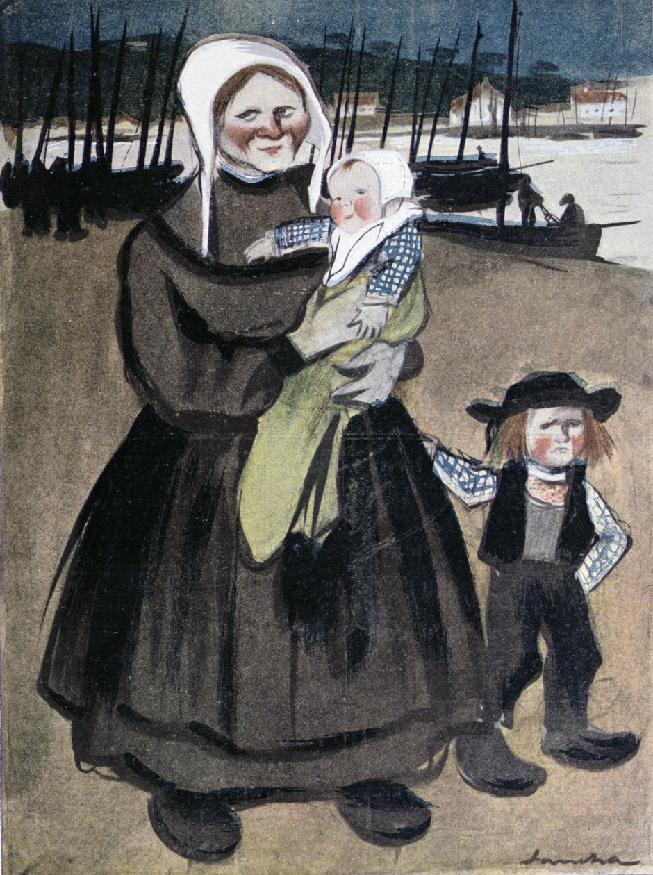 The Famine in Brittany, Illustration from a Special Edition of 