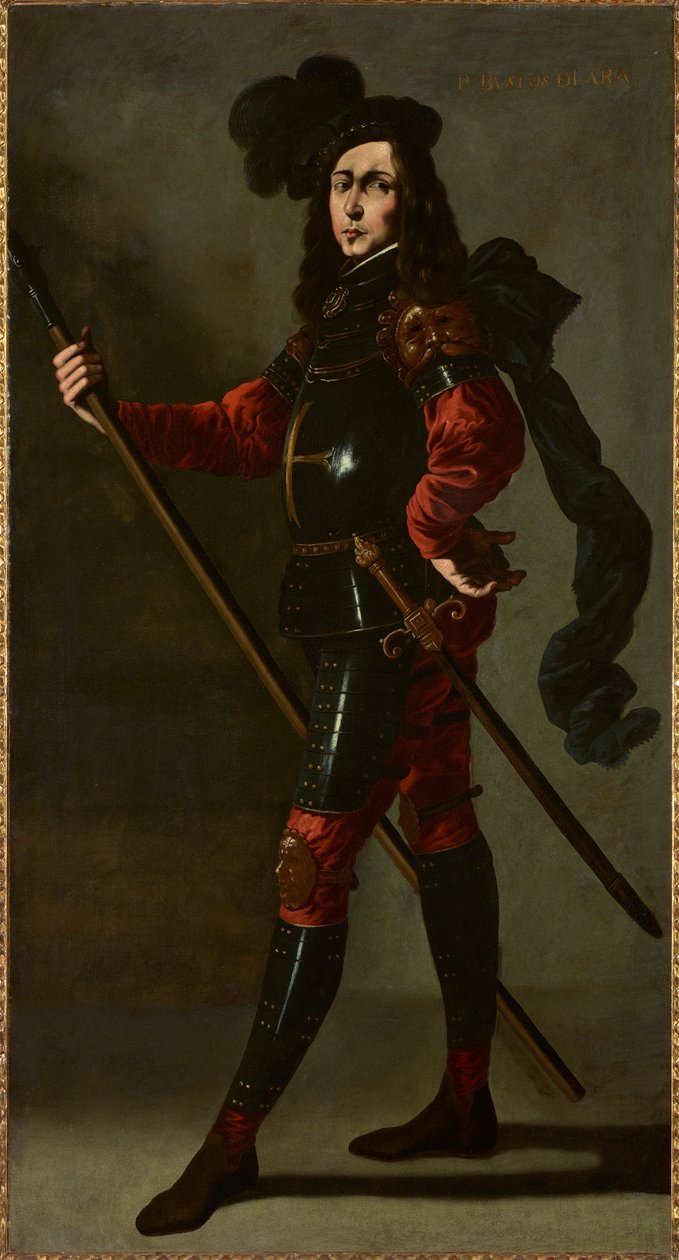 El Infante P. Bustos de Lara by Francisco de Zurbaran