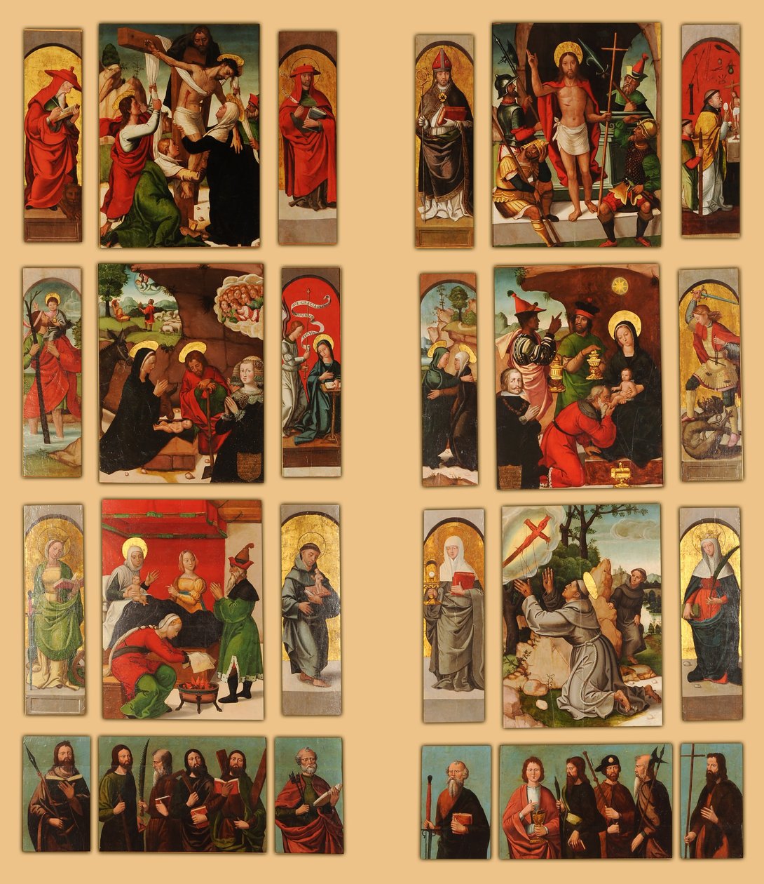 Altarpiece of Santa Ana by Francisco de Comontes