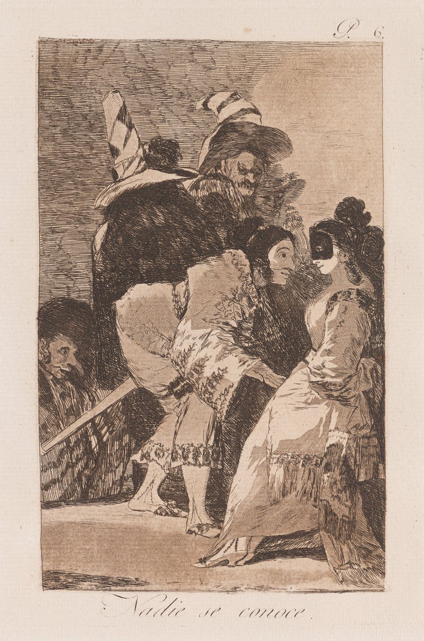 Appearances Are Deceptive, late 18th-early 19th century by Francisco de Goya