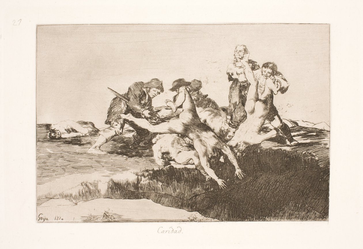 Mercy (27) by Francisco de Goya