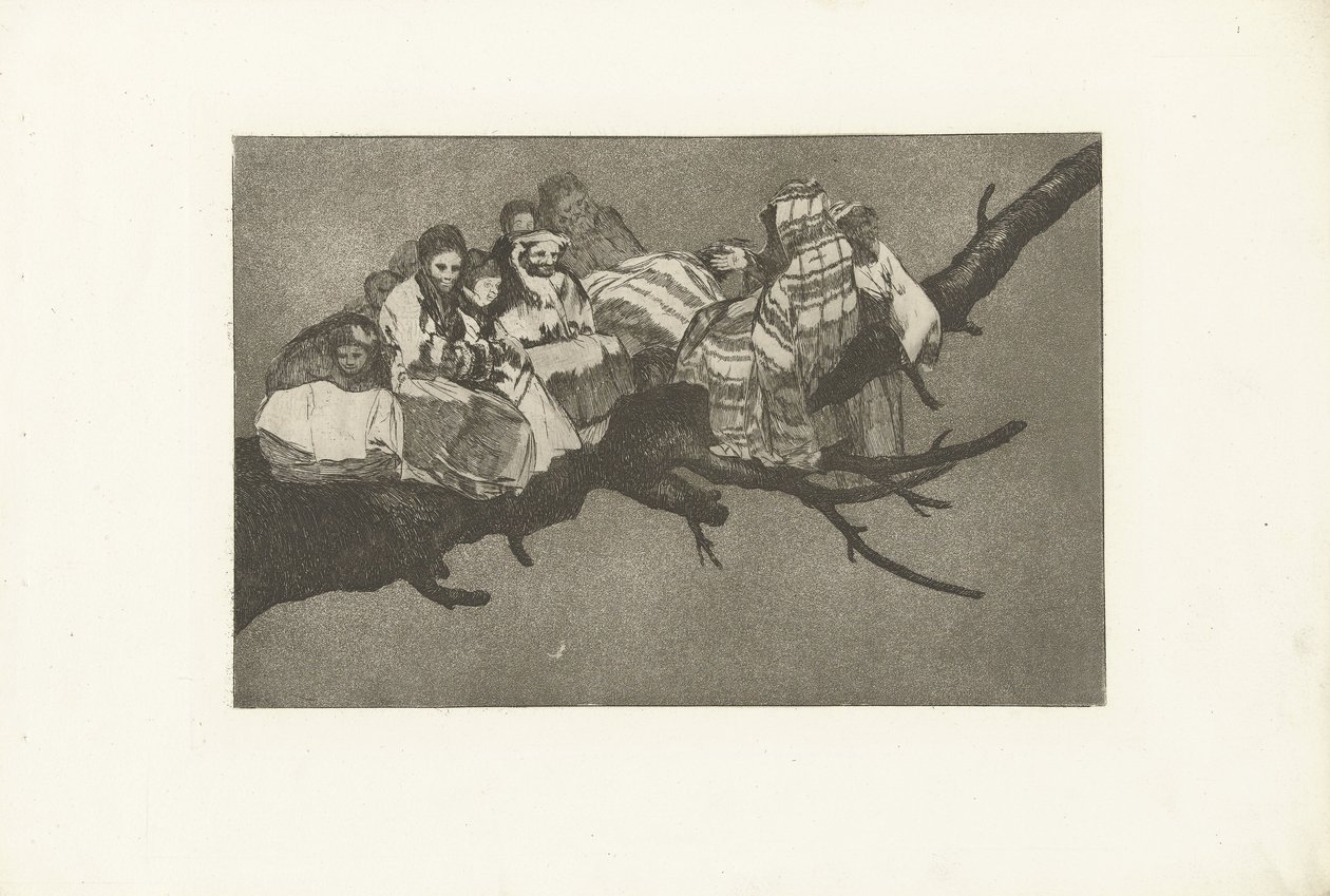 Ridiculous Folly (Los Disparates, Los Proverbios) by Francisco de Goya