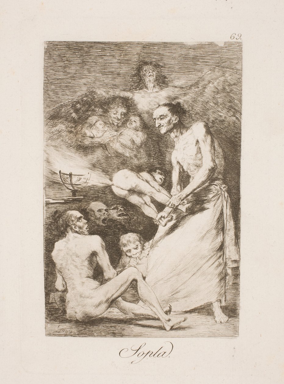Blow by Francisco de Goya