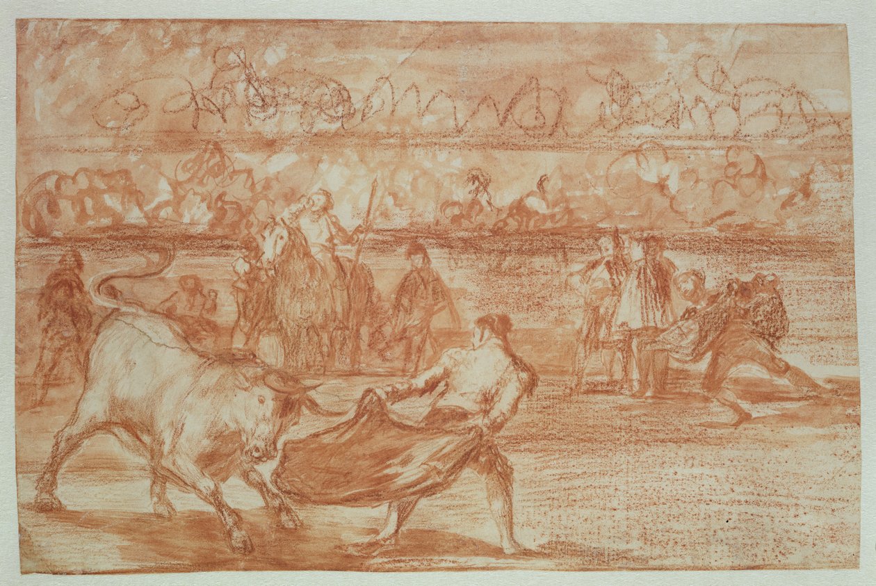 Bullfighting, 1815-16 by Francisco de Goya