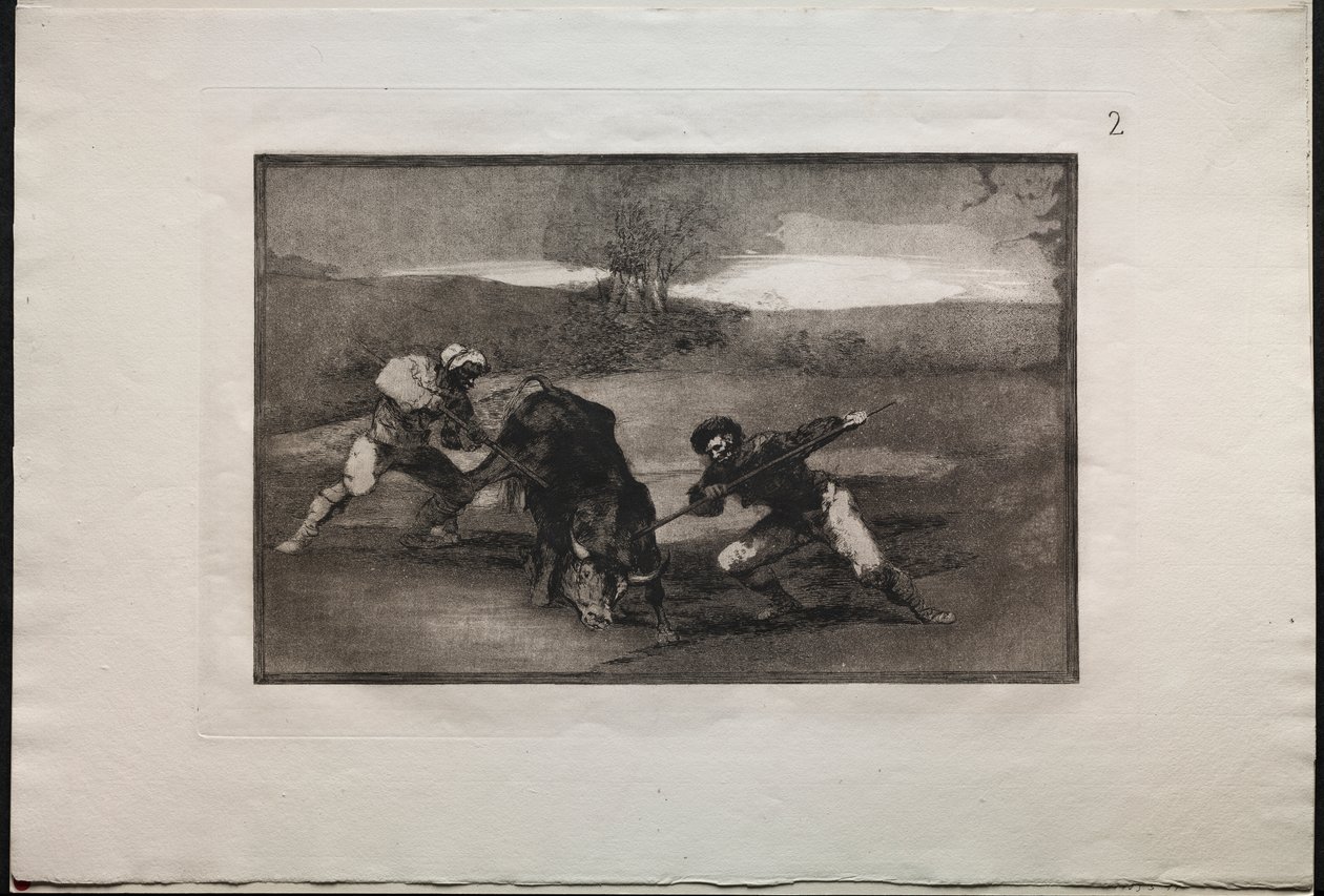 Bullfights: Another Way of Hunting on Foot by Francisco de Goya