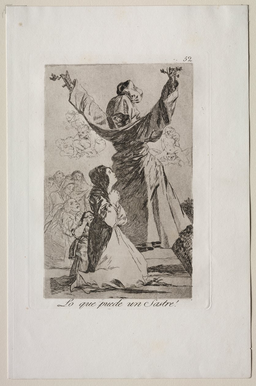 Caprichos: What a Tailor Can Do! by Francisco de Goya