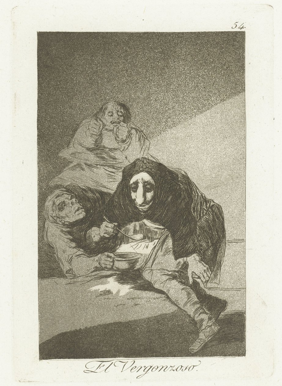The Shameful by Francisco de Goya
