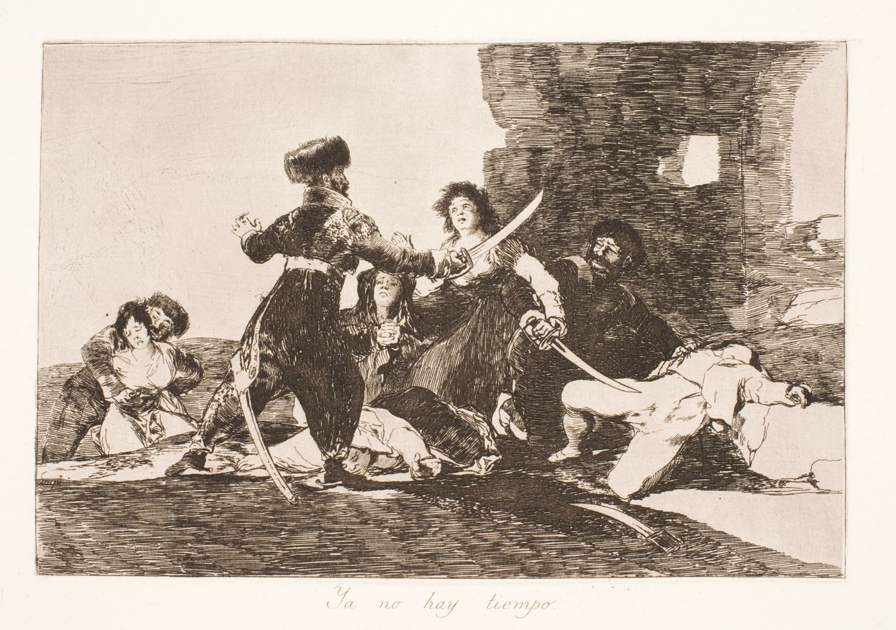 It Is Already Too Late (19) by Francisco de Goya