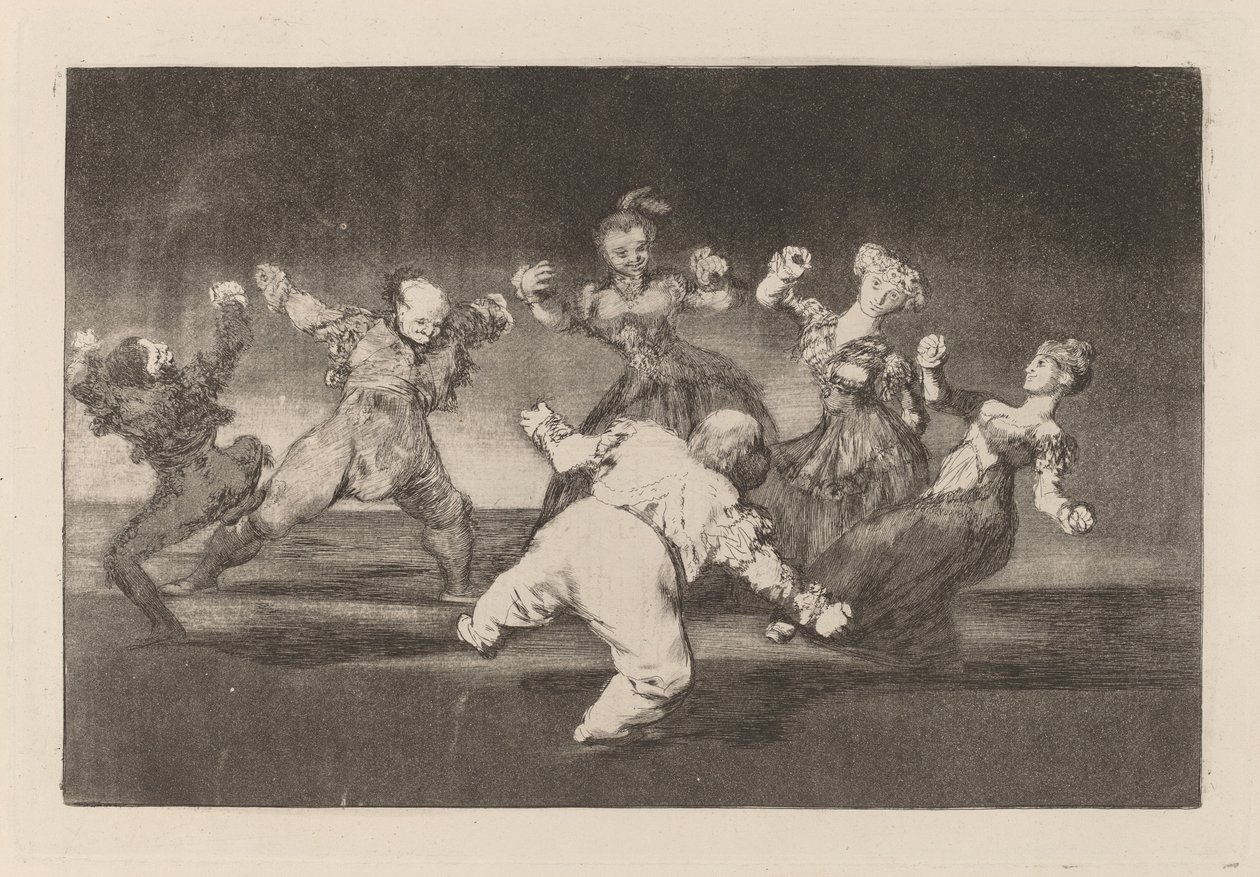 Merry Folly by Francisco de Goya