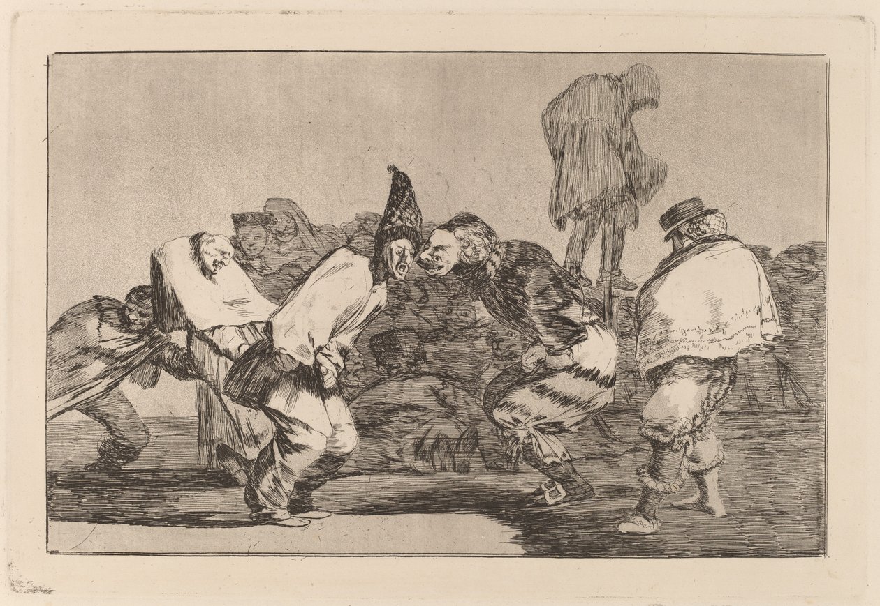 Carnival Folly by Francisco de Goya