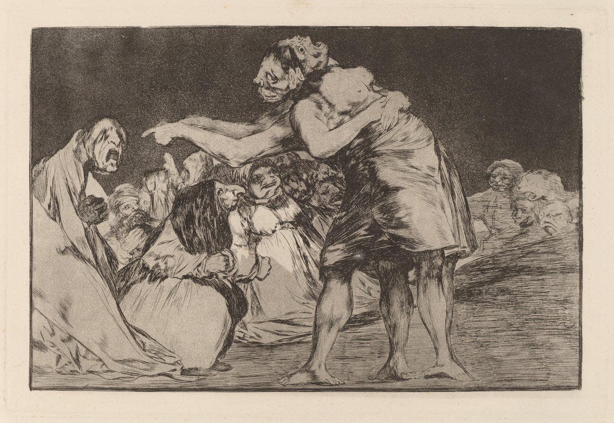 Disorderly Folly by Francisco de Goya