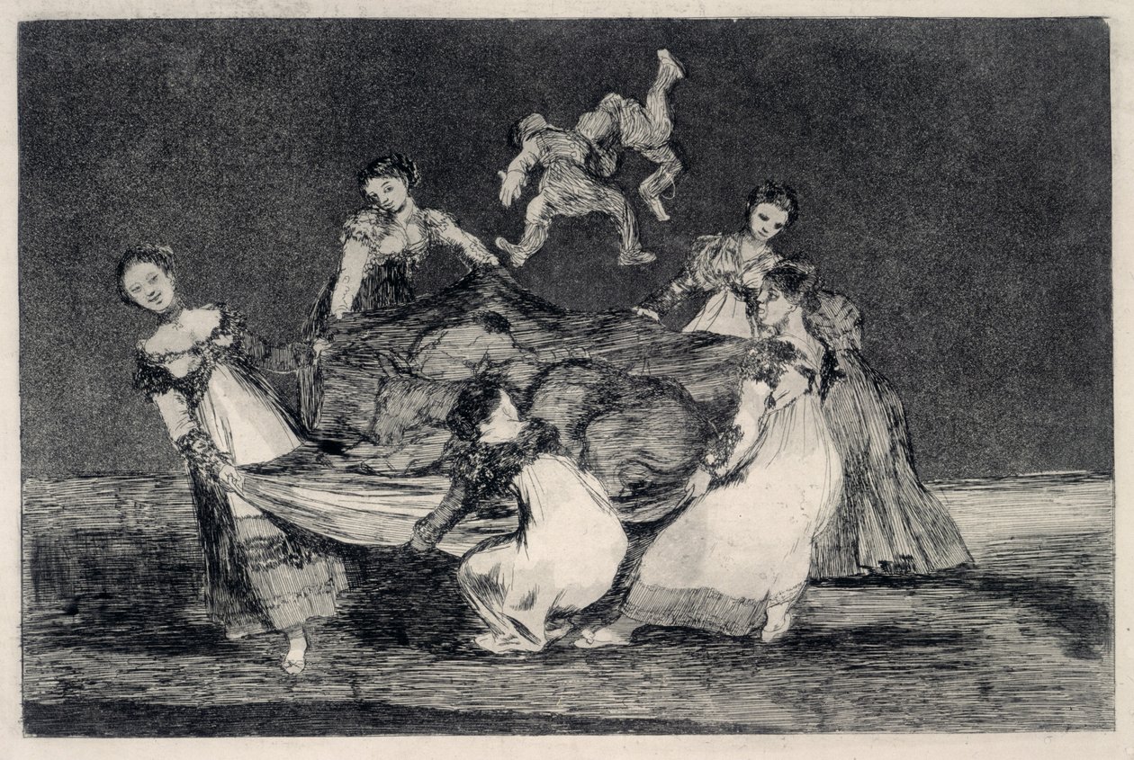 Feminine Folly by Francisco de Goya