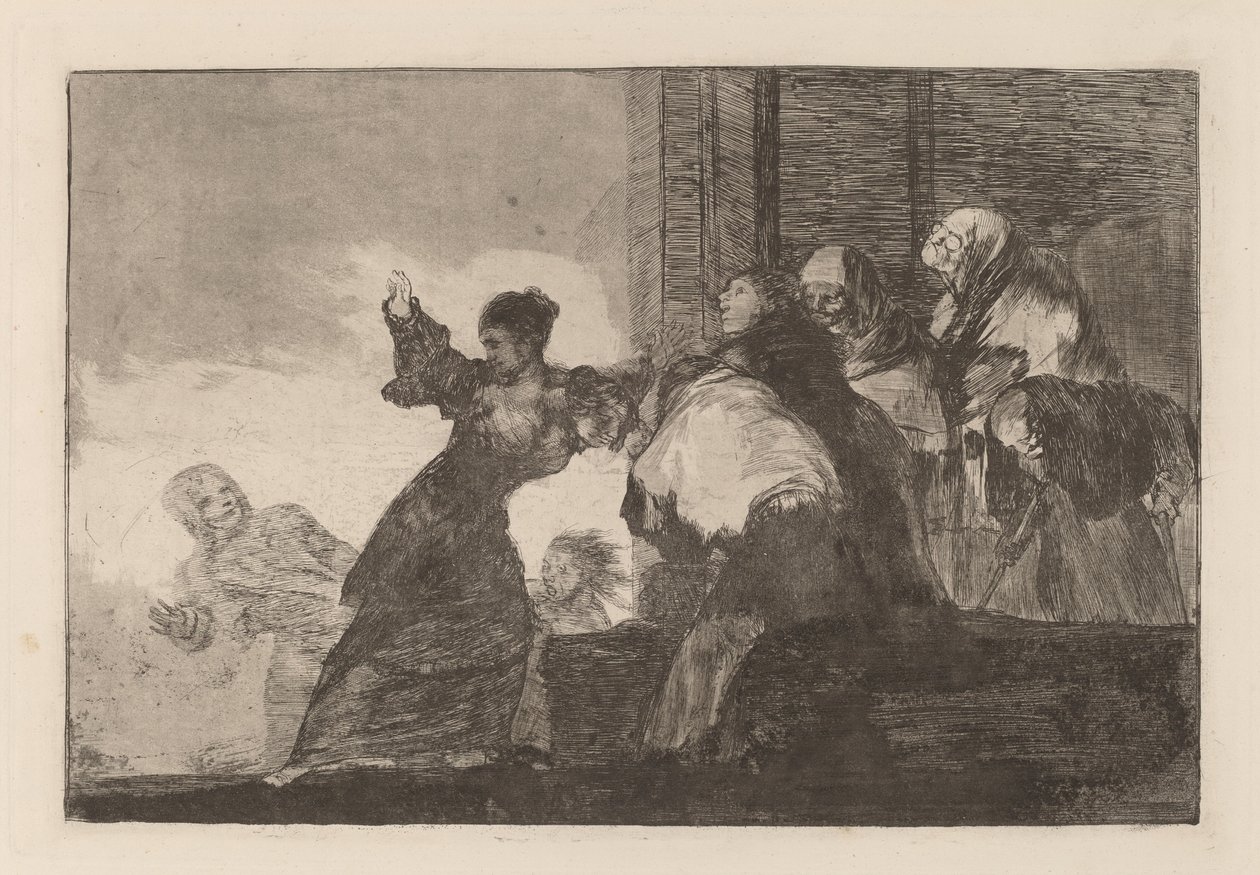 Poor Folly by Francisco de Goya