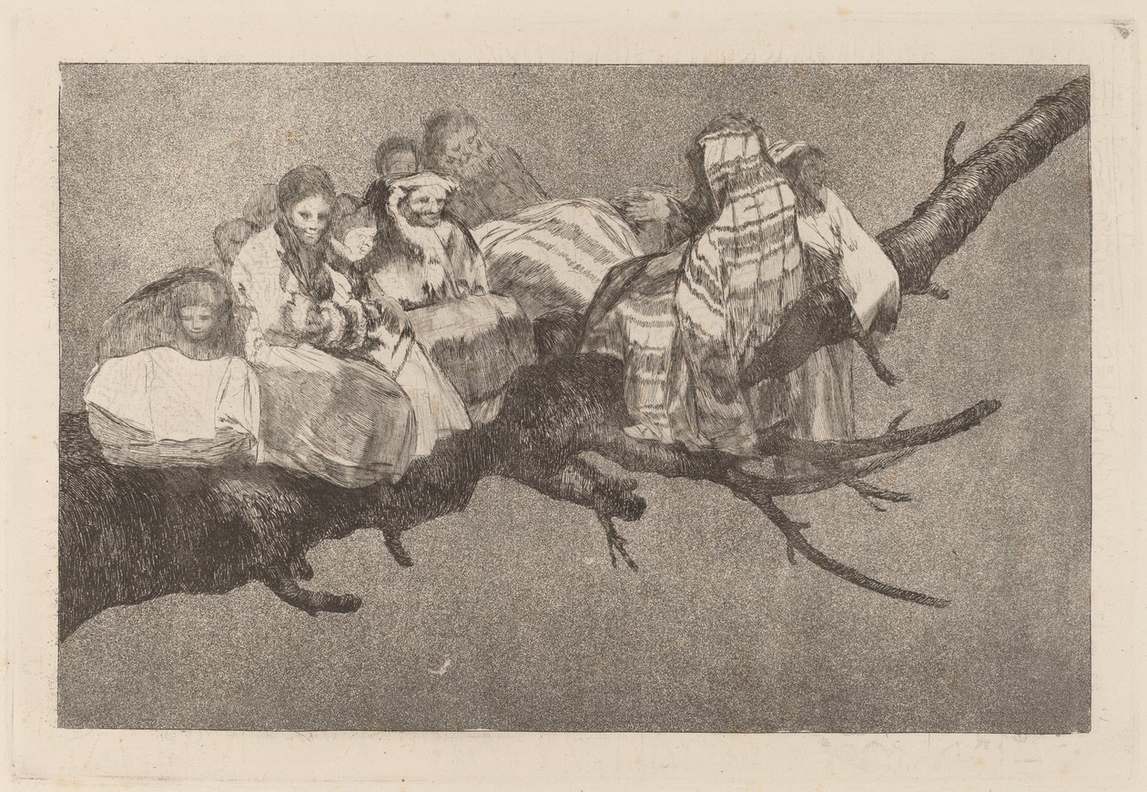 Ridiculous Folly by Francisco de Goya