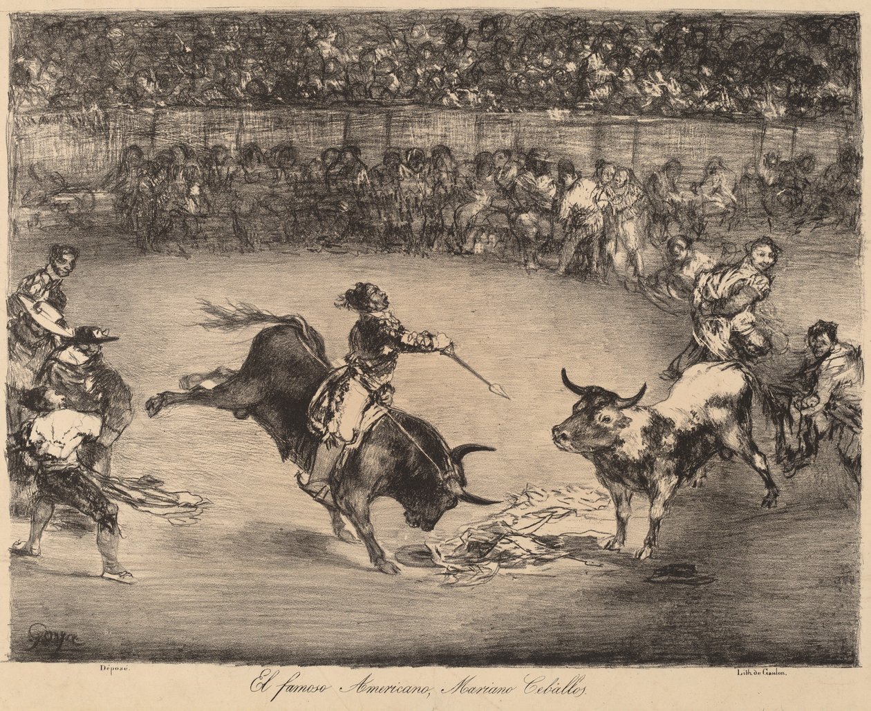 The Famous American, Mariano Ceballos by Francisco de Goya
