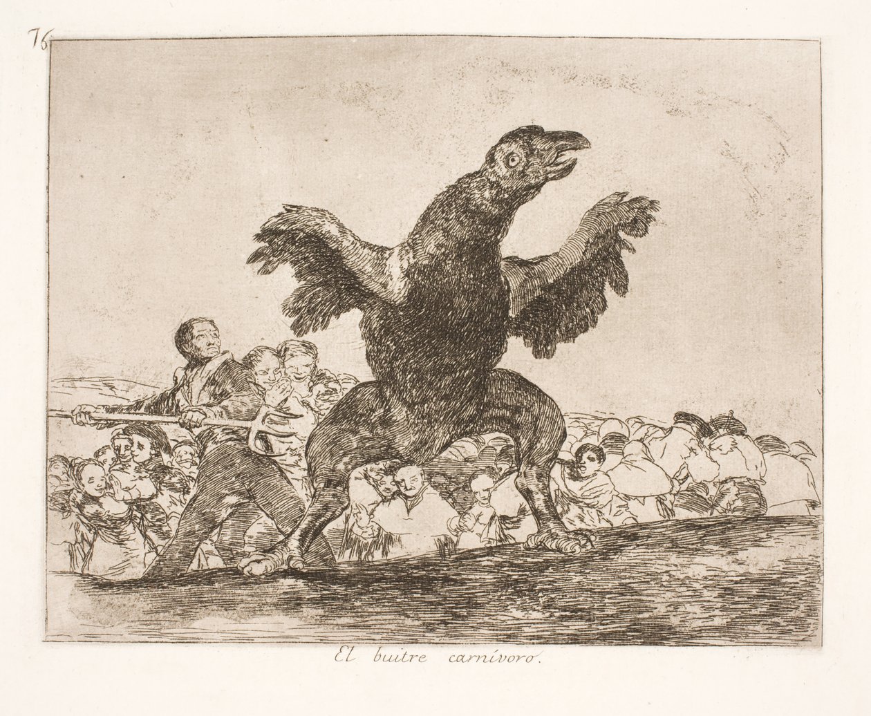 The Vulture by Francisco de Goya