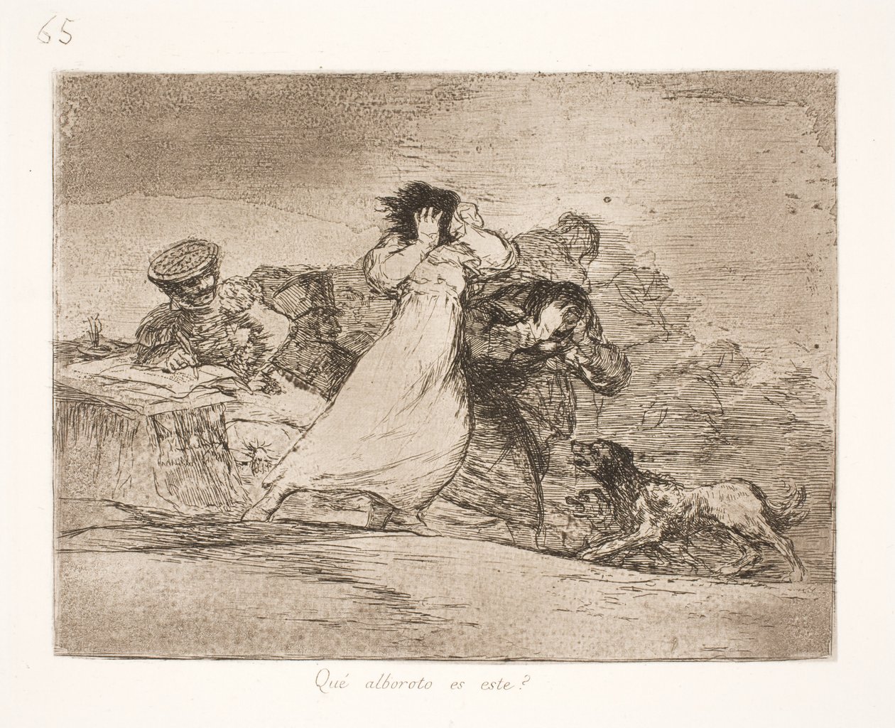 What Does This Confusion Mean? (65) by Francisco de Goya