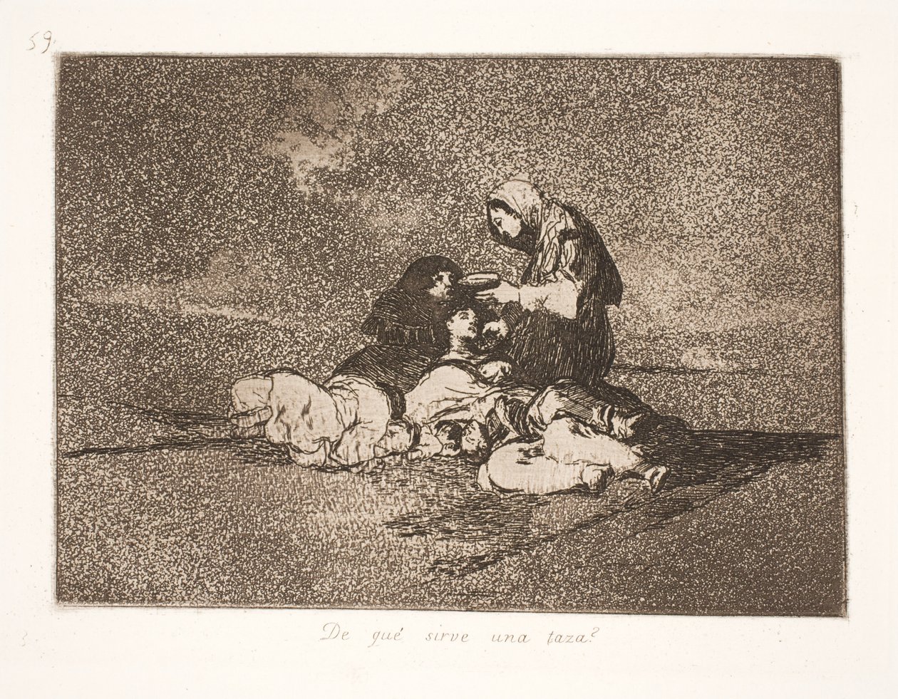 What Good is a Single Cup? (59) by Francisco de Goya