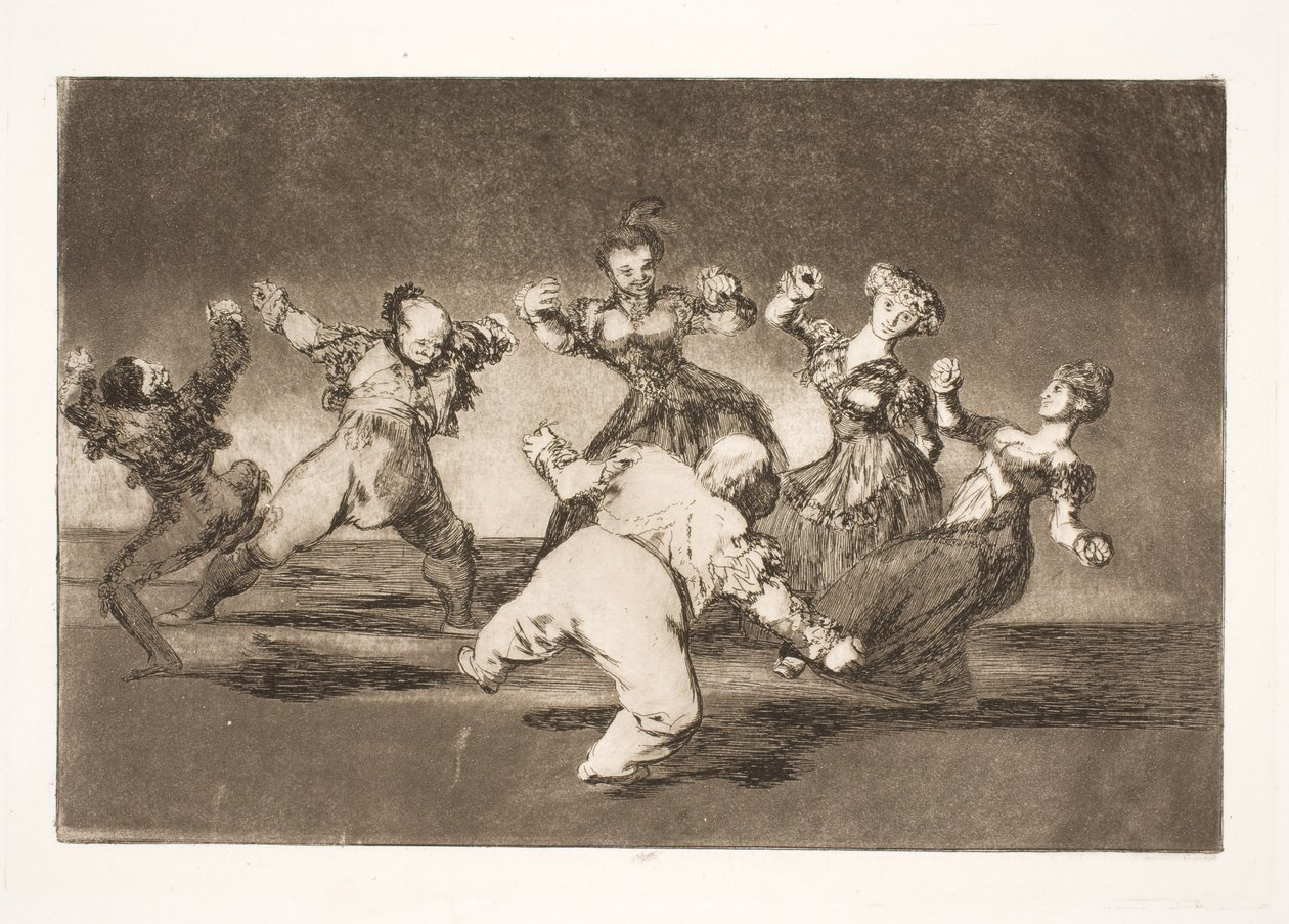 If Marion Wants to Dance, She Must Face the Consequences by Francisco de Goya