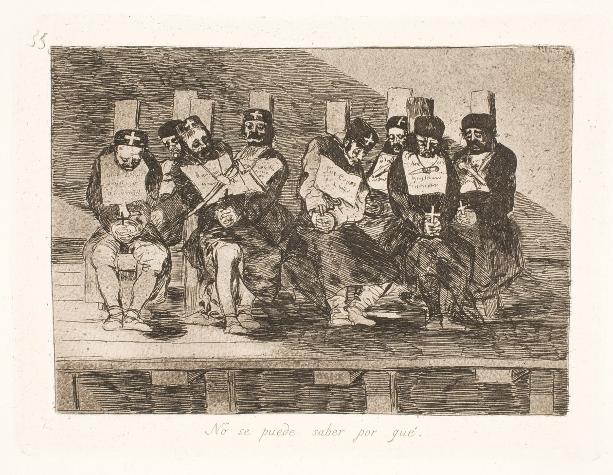 No One Knows Why (35) by Francisco de Goya