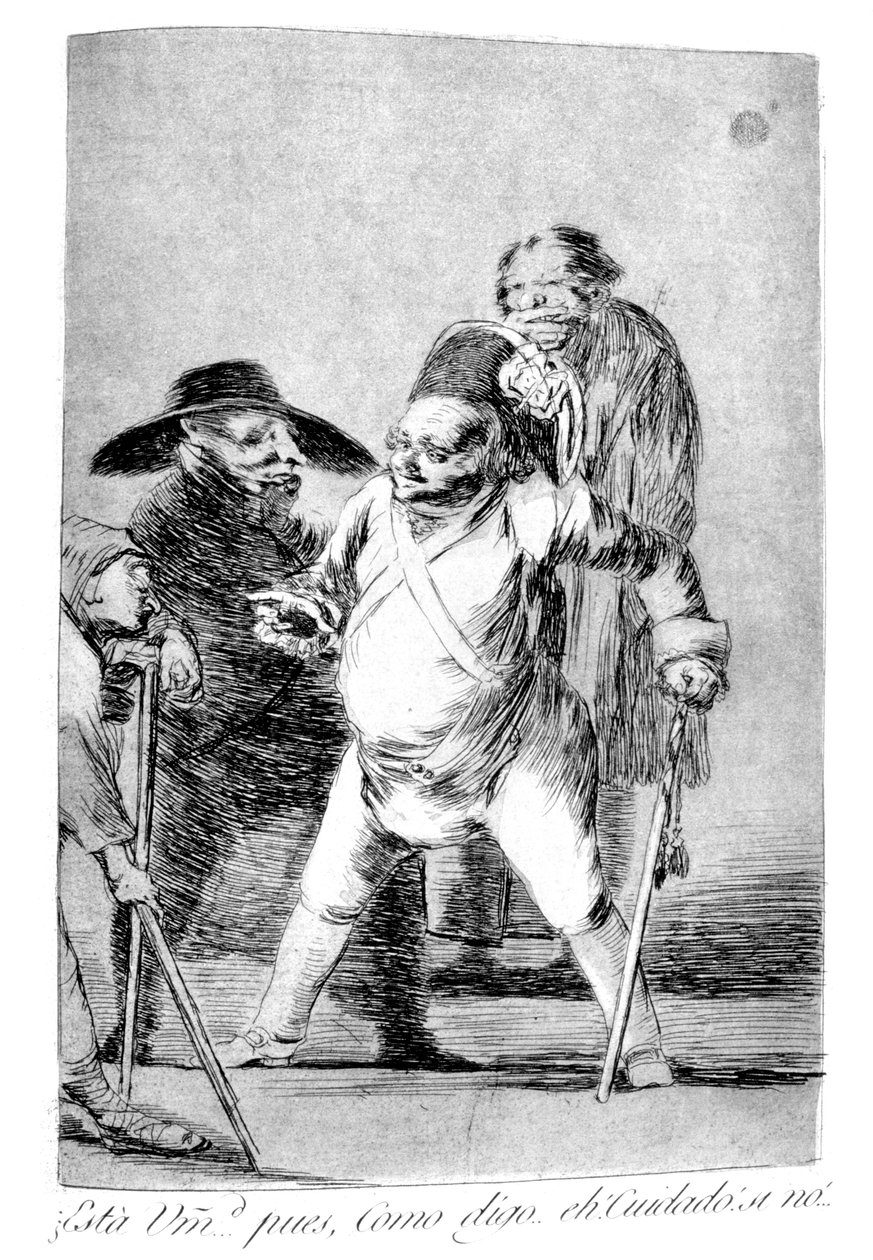 Is this your Excellency, 1799 by Francisco de Goya