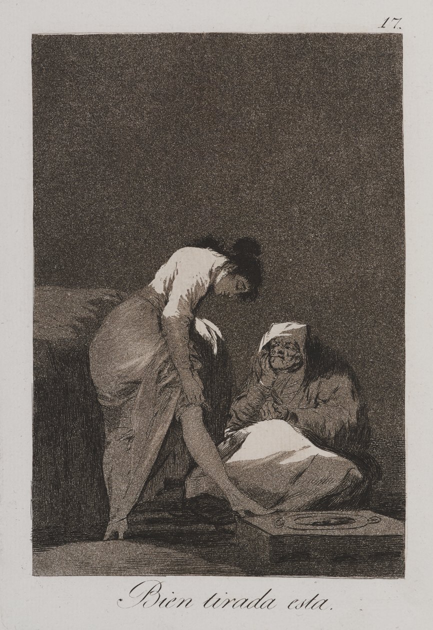 It Is Nicely Stretched by Francisco de Goya