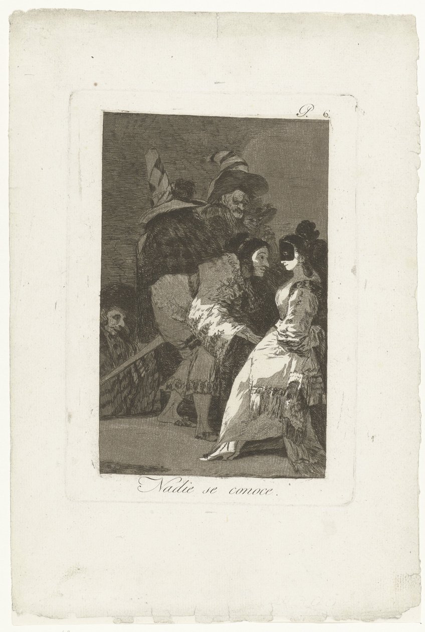 No One Knows Themselves by Francisco de Goya