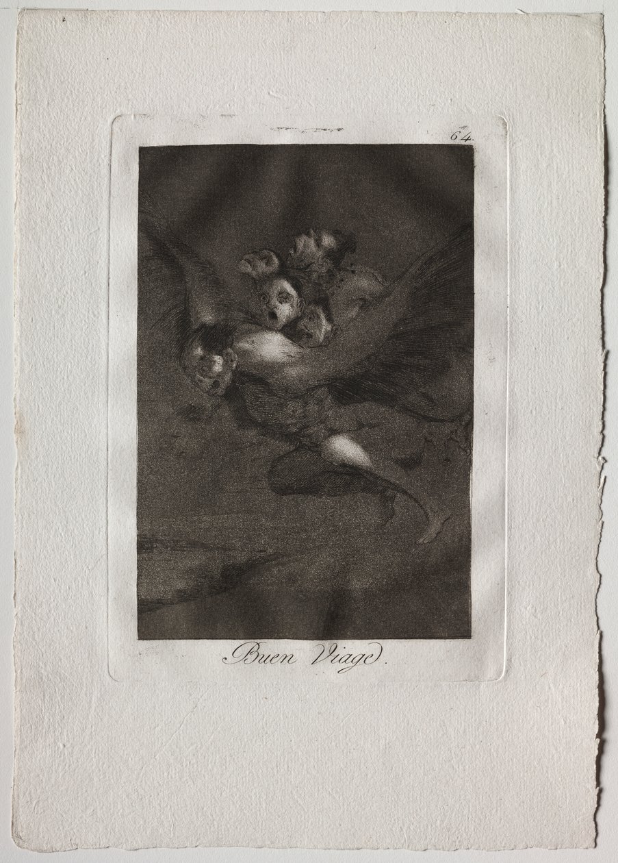 Eighty Caprices: Bon Voyage by Francisco de Goya