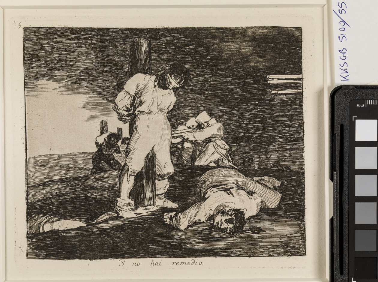 And There Is Nothing More to Do (15) by Francisco de Goya