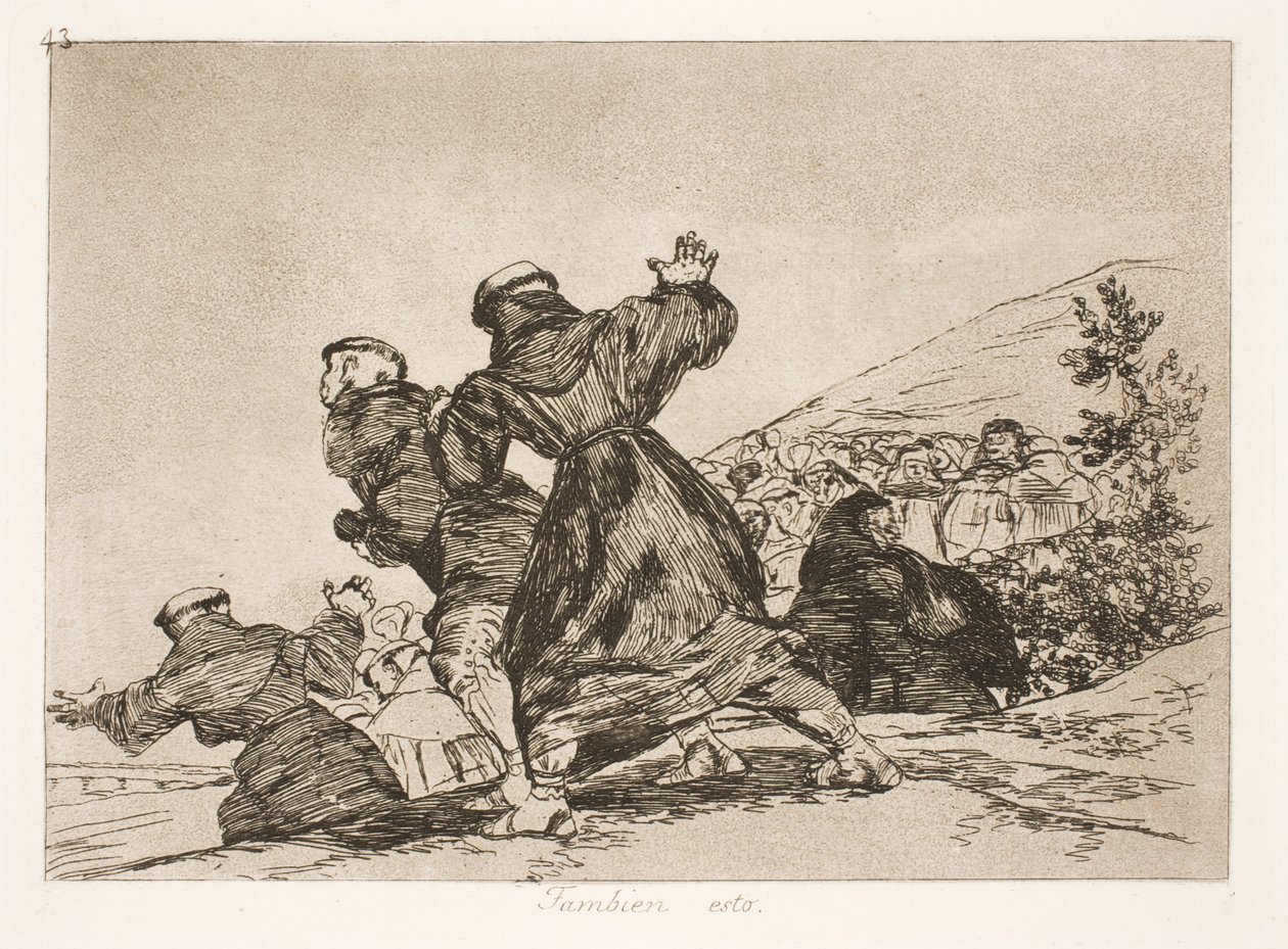 Also This (43) by Francisco de Goya