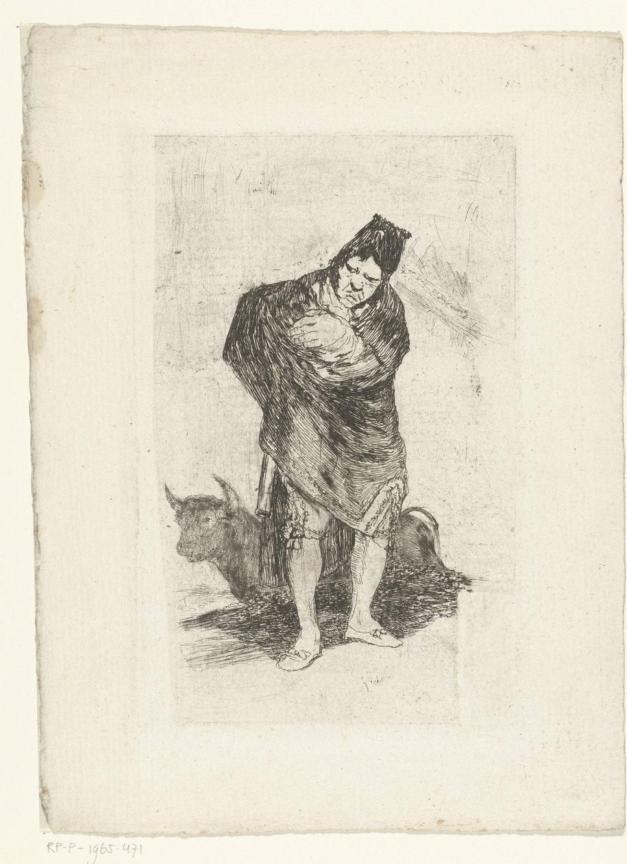 Old Bullfighter by Francisco de Goya