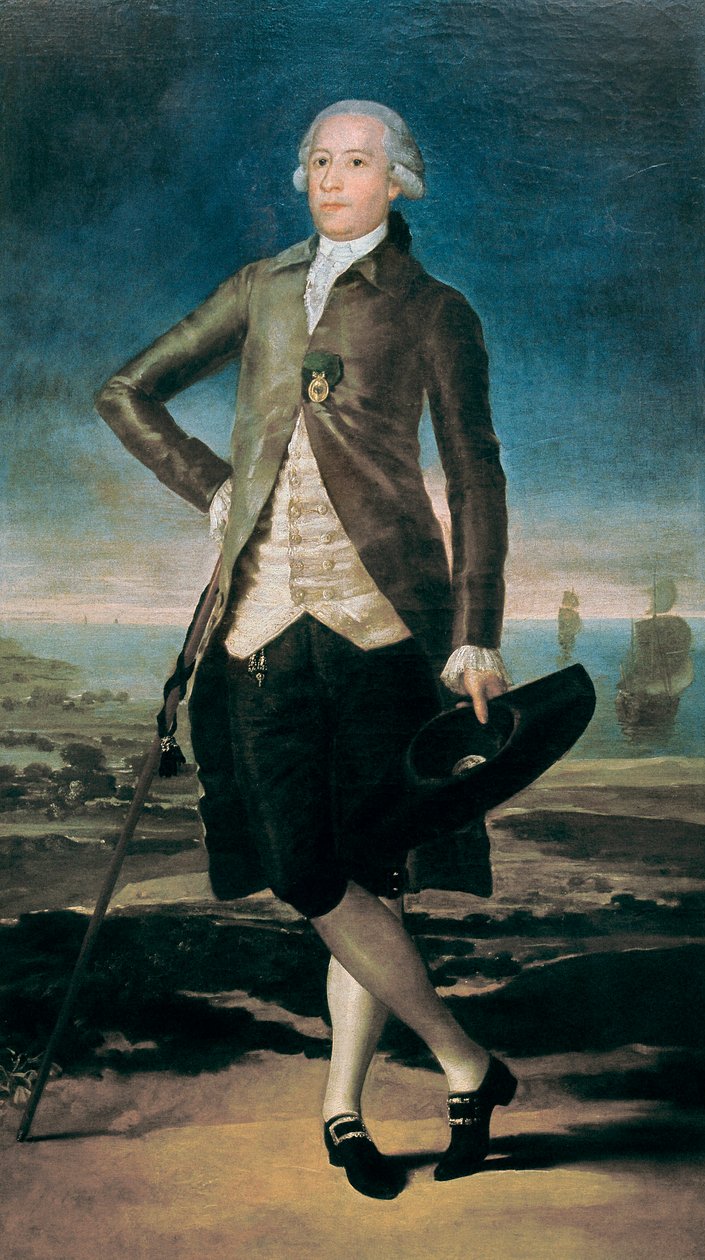 Portrait of Gaspar Melchor de Jovellanos by Francisco de Goya