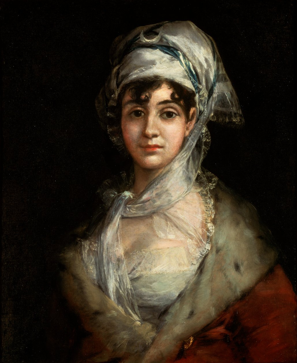Portrait of the Actress Antonia Zárate by Francisco de Goya