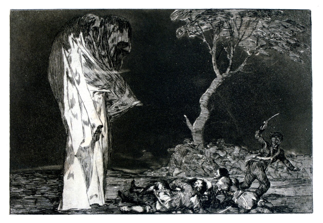 Riddle of Fear, 1819-1823 by Francisco de Goya