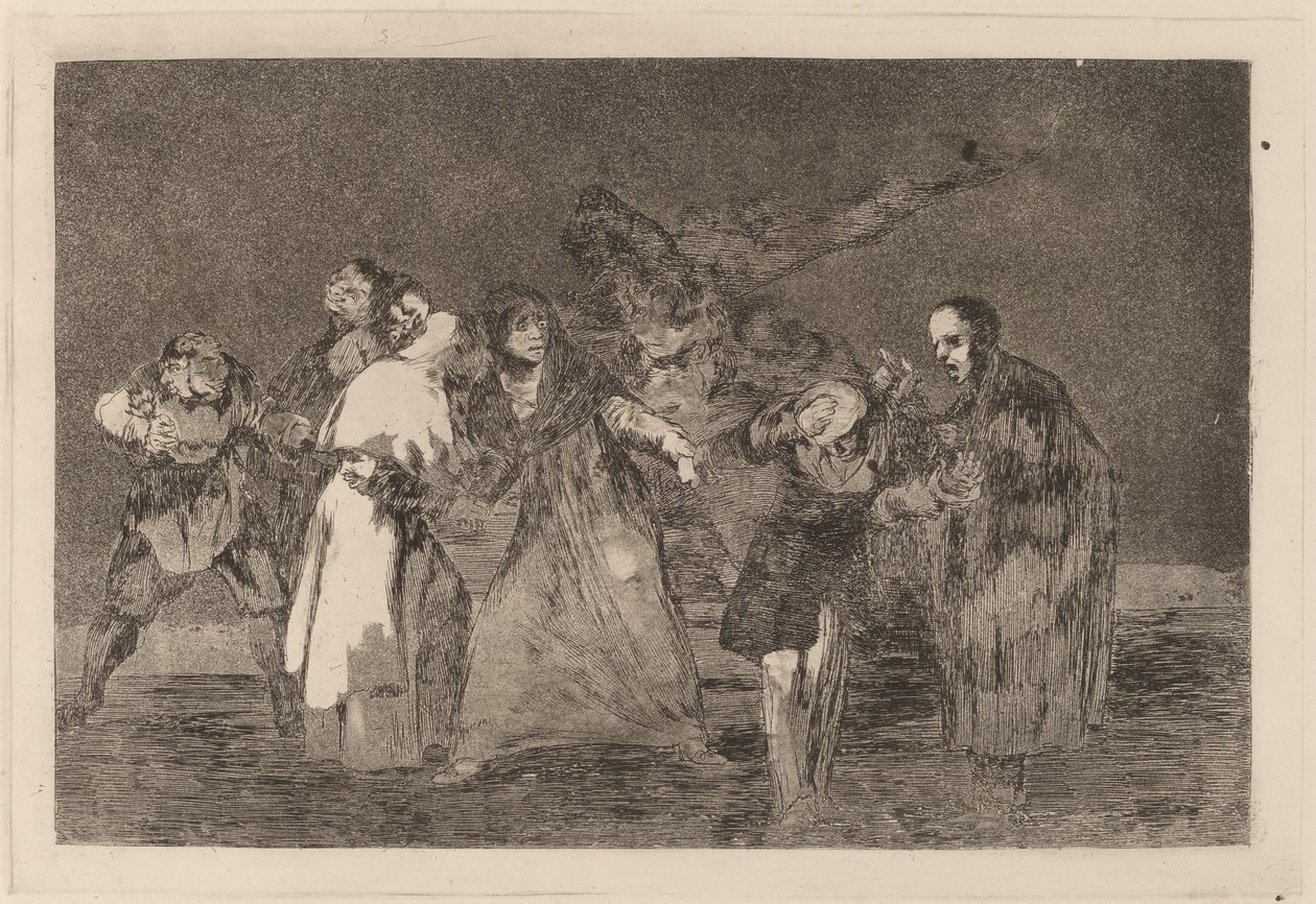 Wounds Heal Quicker than Hasty Words by Francisco de Goya