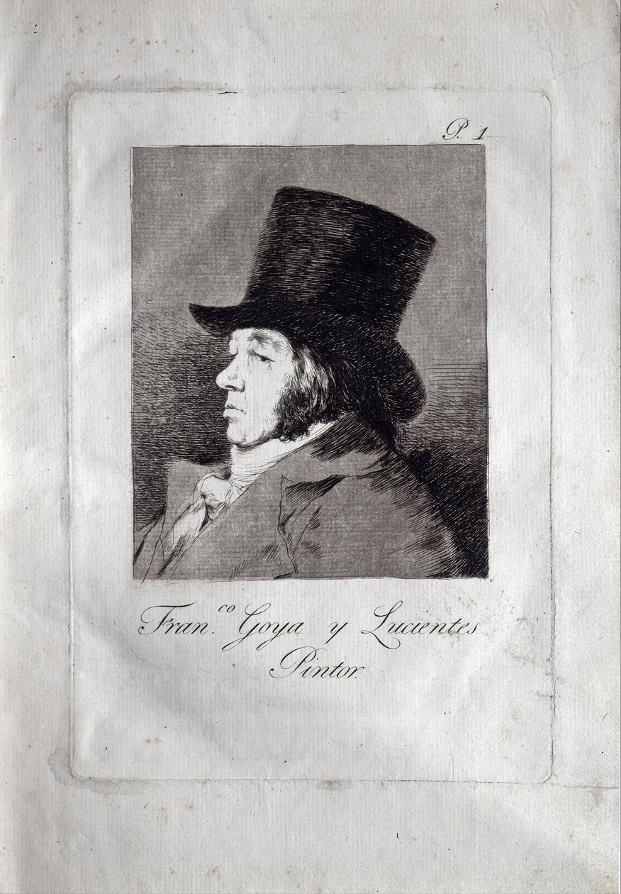 Self-Portrait by Francisco de Goya