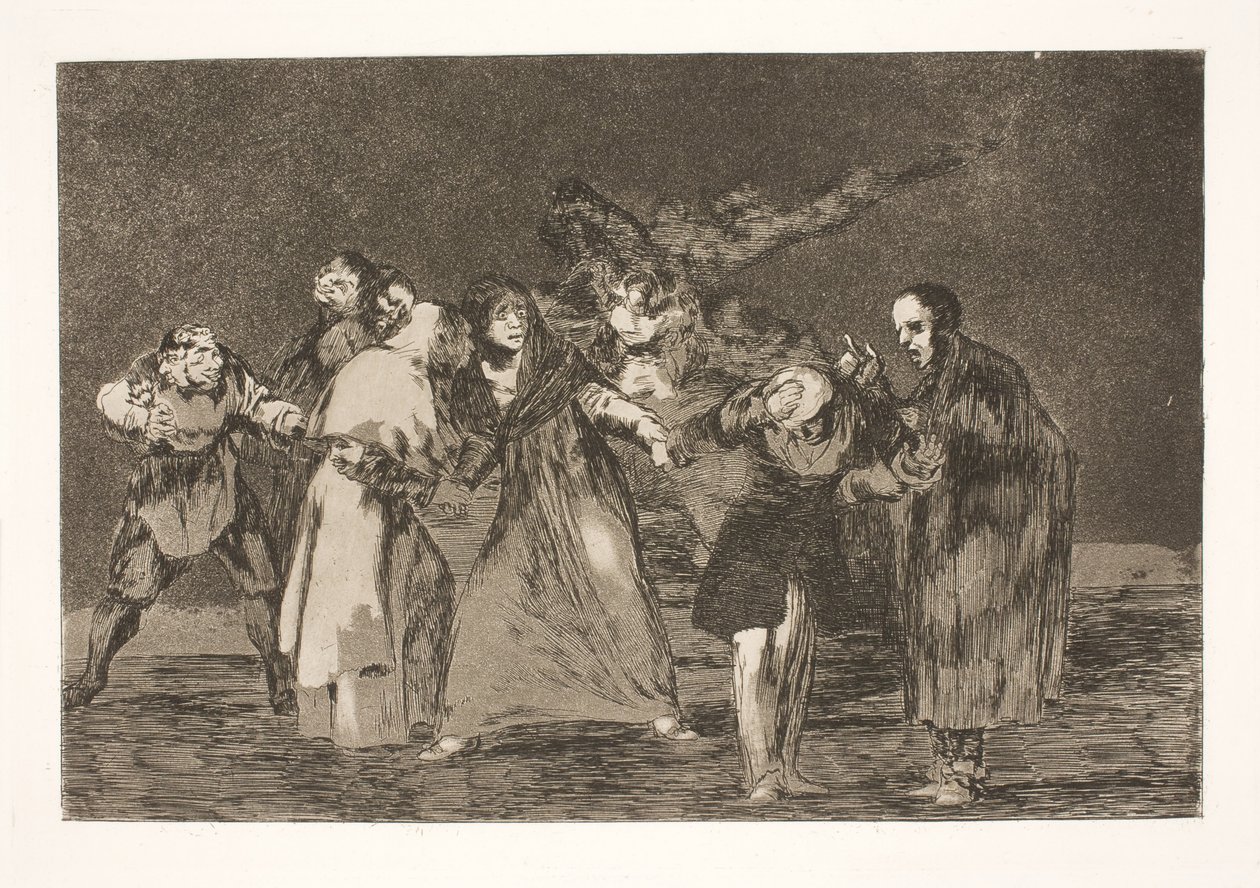 Wounds Heal Faster Than Hasty Words by Francisco de Goya