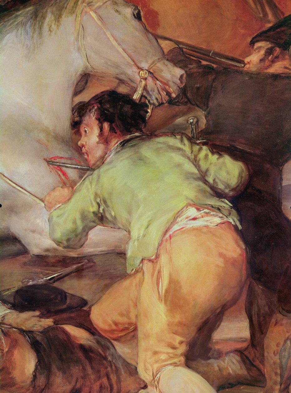 The 2nd May 1808, Madrid or The Battle of the Mamelukes (detail) by Francisco de Goya
