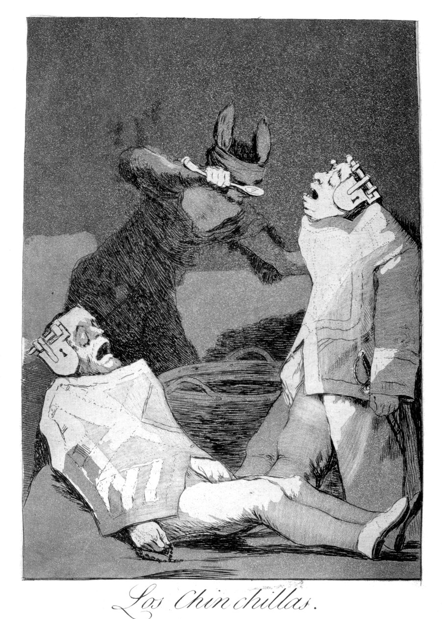 The Chinchillas by Francisco de Goya