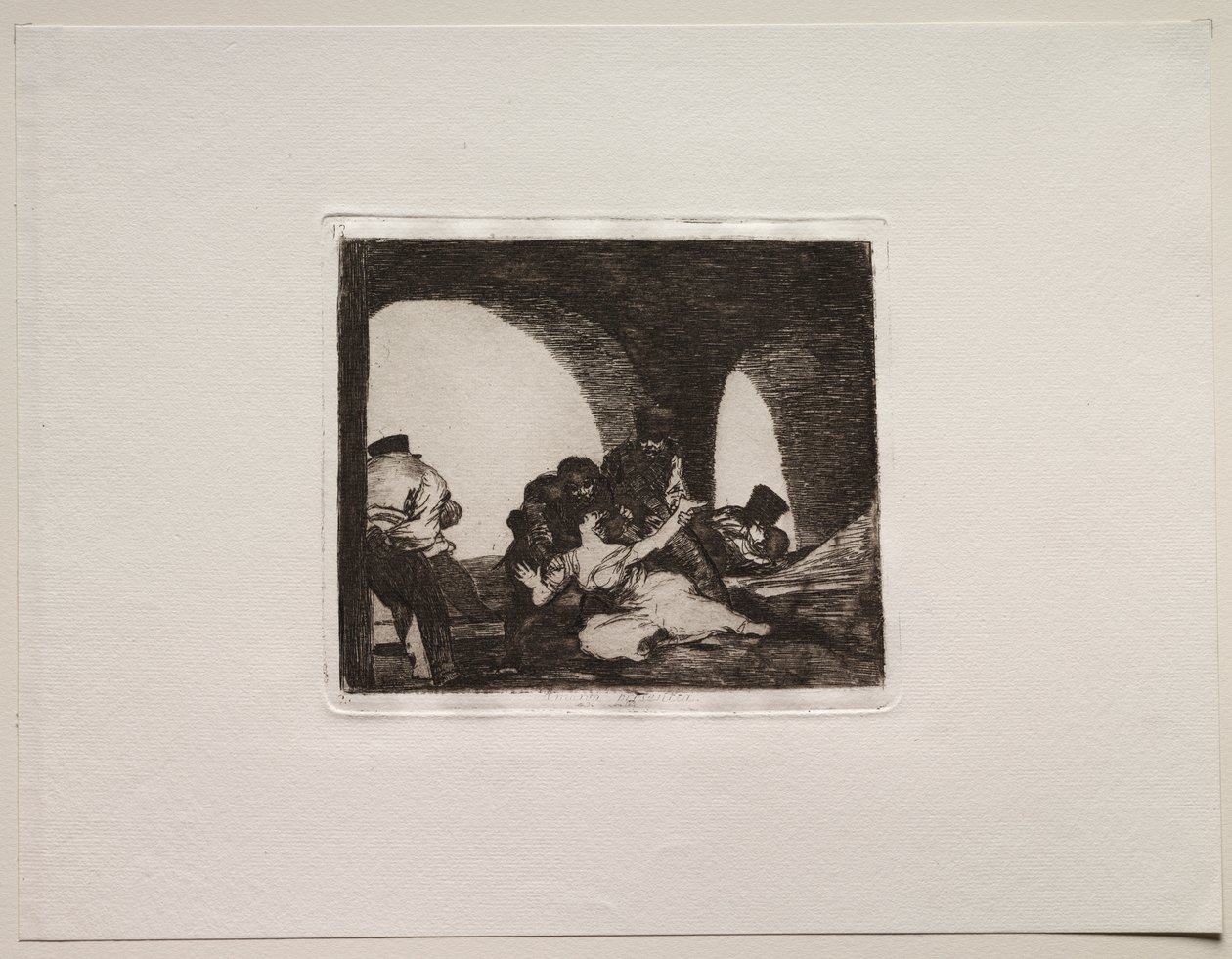 The Horrors of War: Bitter to be Present by Francisco de Goya