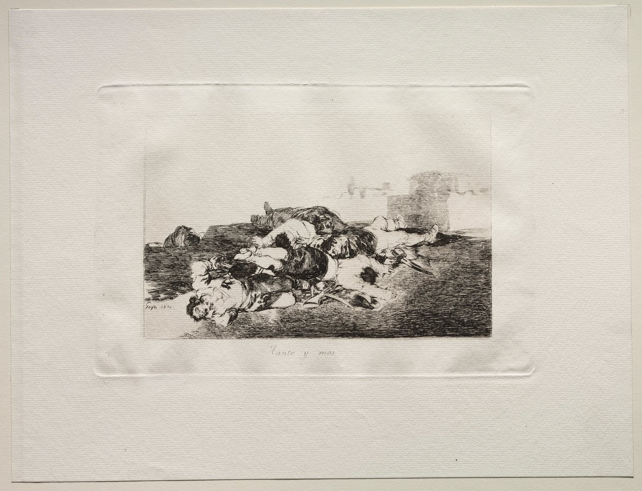 The Horrors of War: Even Worse, 1810 by Francisco de Goya