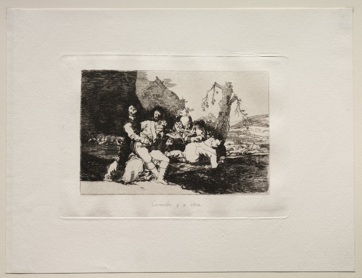 The Horrors of War: Get Them Well and On to the Next by Francisco de Goya