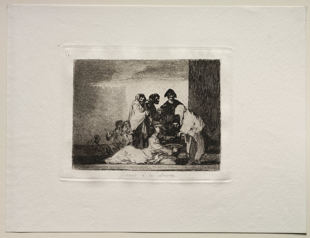 The Horrors of War: Thanks To The Millet by Francisco de Goya