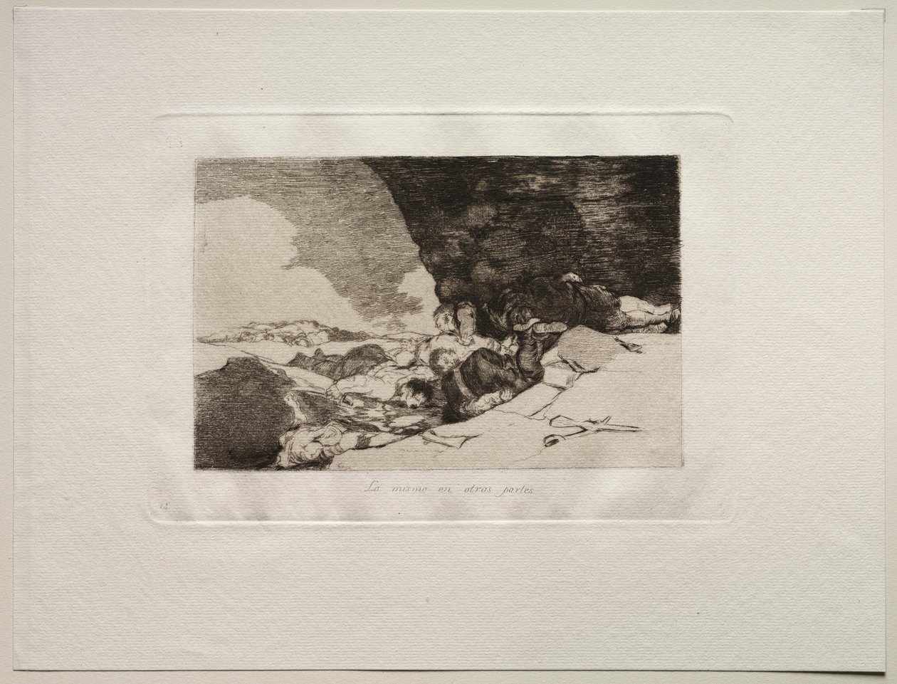 The Horrors of War: The Same Elsewhere by Francisco de Goya