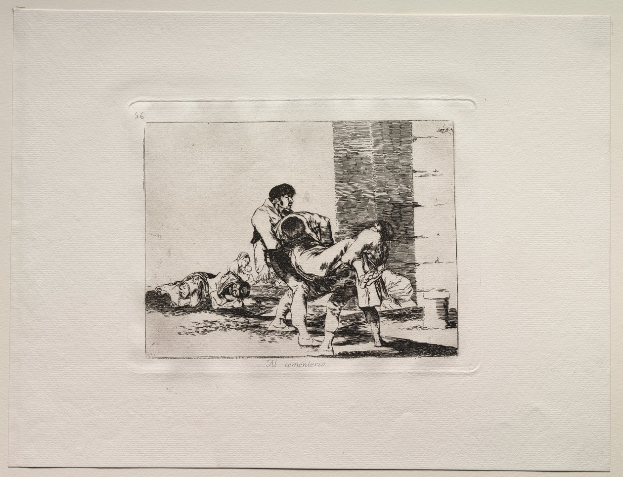 The Horrors of War: To The Cemetery by Francisco de Goya